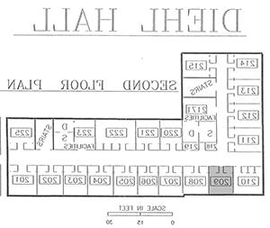 Diehl 2nd floor plan